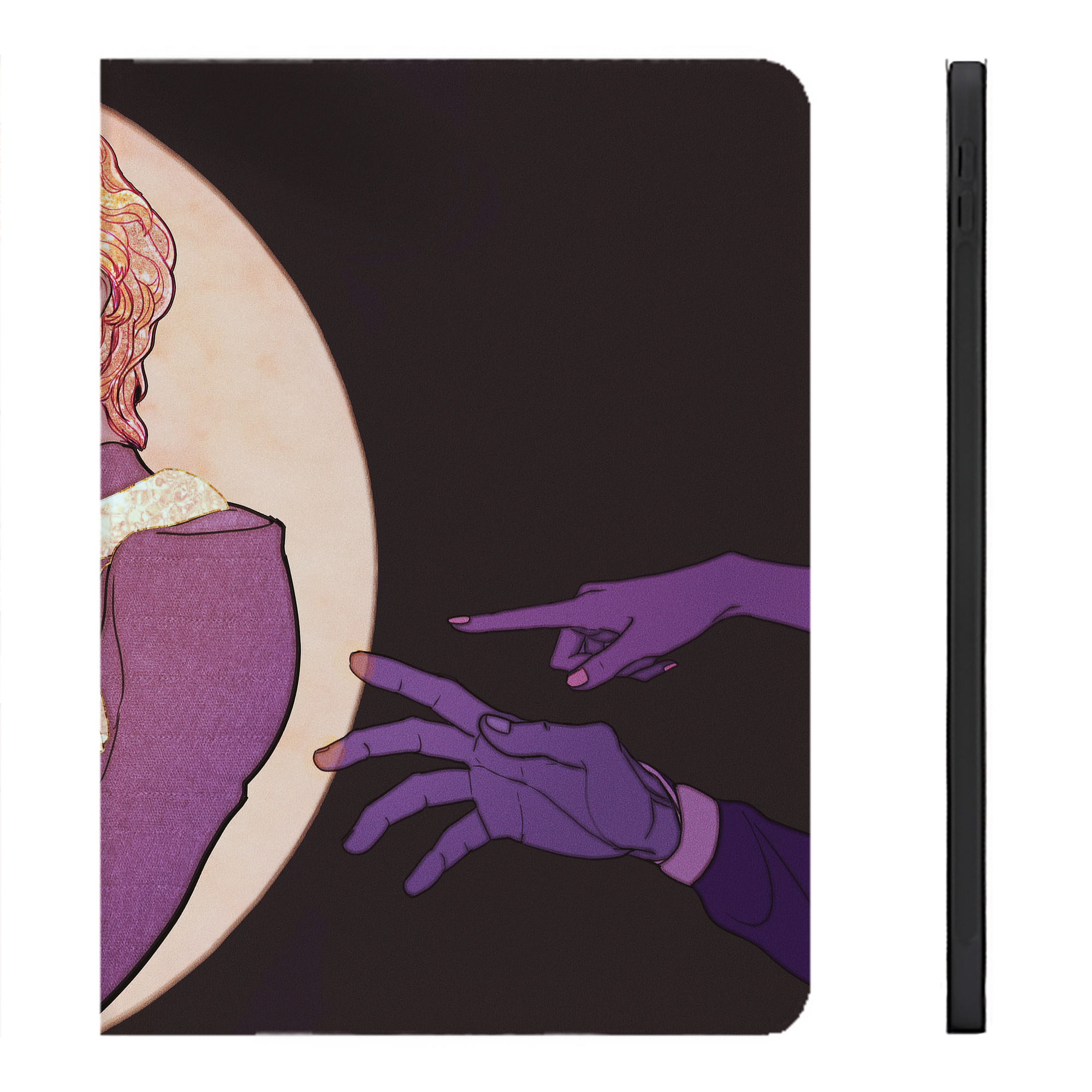 （画像用） ジョジョの奇妙な冒険 JoJo's Bizarre Adventure IPadケース ペンホルダー付き ブックスタイルデザイン